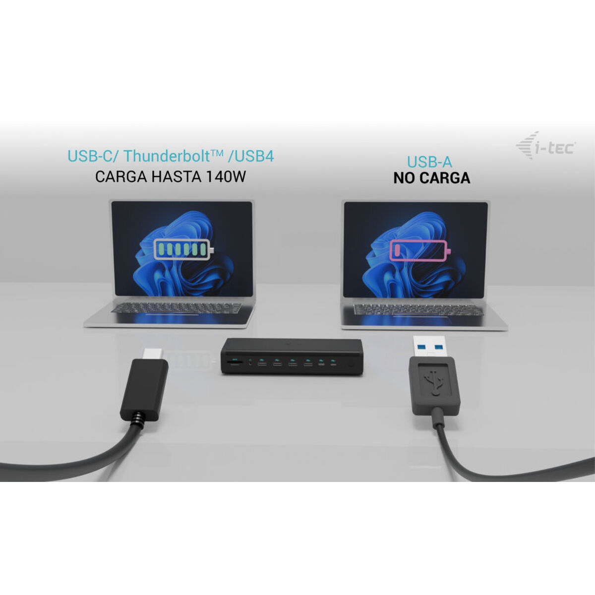 Notebookstativ i-Tec CA6MONITORDOCKPD